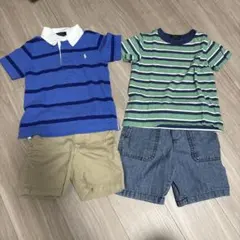 ラルフローレン　ポロシャツとTシャツのカジュアルセット