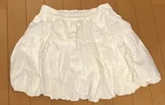 Heather バルーンスカート　試着のみ新品　ホワイト