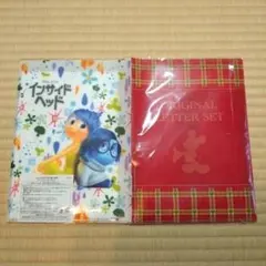 【新品‼️】レターセット A5ファイル ディズニー・インサイドヘッド