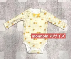 【美品】moimoln ロンパース サイズ70のサムネイル