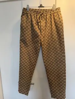 J6434 新品 グッチ 22SSジャンボGGキャンバス2プリーツショーツ 44