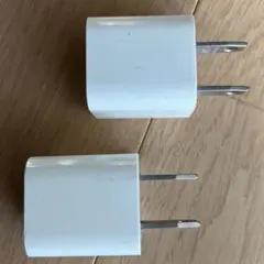 iPhone純正 USB充電器 5W ACアダプター 2個セット