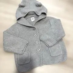 baby GAP グレー カーディガン 12-18ヶ月