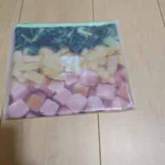 セブンイレブン　ハッピーくじ　happyくじ H賞G　スムージーフラットポーチ