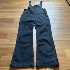 ダークグレー オーバーオール