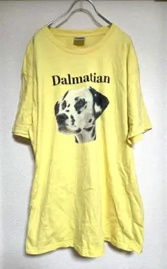 90s PLUMA ダルメシアンプリント Tシャツ Lサイズ