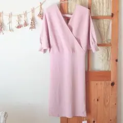 セゾンドパピヨン　カシュクールワンピースのサムネイル