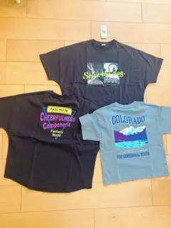 ユニークデザイン Tシャツ 3枚セット