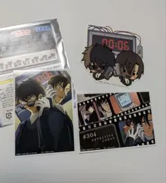 名探偵コナン　セガラッキーくじ　ブロマイド＆ステッカーセット　松田陣平　萩原研二