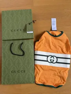 GUCCI オレンジ 犬服 Lサイズのサムネイル