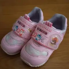 【アンパンマン】キッズ スニーカー ピンク　14.5cm