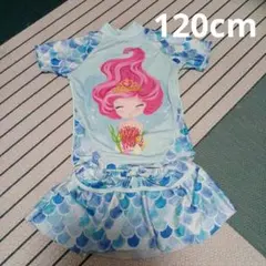 スイムウェア　水着　120cm　マーメイド　セパレート