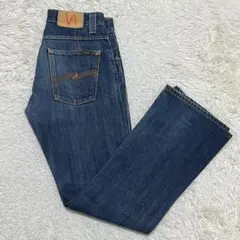 W30 L34 ヌーディージーンズ フィアレスフレディ セルヴィッジ 赤耳