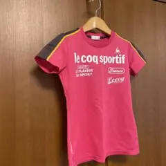 le coq sportif ピンク Tシャツ