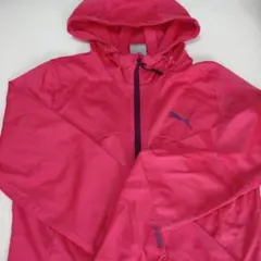 PUMA フード付きジャケット Mサイズ ピンク