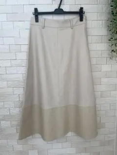 ZARA⭐️レザーフレアスカート ロング