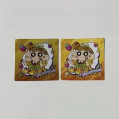 クレヨンしんちゃん チョコビ デコラファッションシール ひまわり