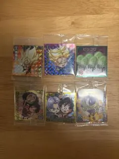 【未開封】ドラゴンボールZ カードダス ミニカード 6枚セット 孫悟空
