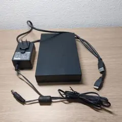 BUFFALO 外付けHDD 本体 電源アダプター付き　ange-K BUFFALO 外付けHDD 本体 電源アダプター付き ange-K様専用 - メルカリ