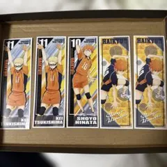 ハイキュー!! ロングステッカー 烏野 日向,月島