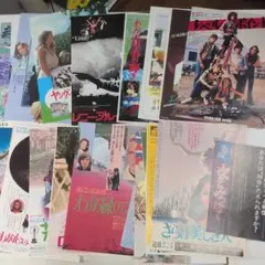 さらば美しき人　他映画チラシ 24枚セット 当時物 　　　　122af