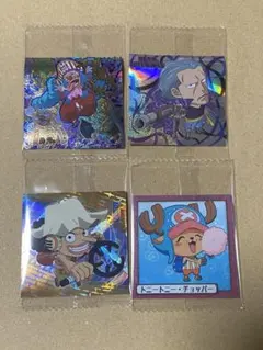 ワンピース にふぉるめーしょん 大海賊シールウエハース 14 4枚セット