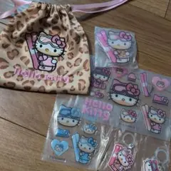 sweet 付録 雪焼け　ハローキティ 真冬の盛り盛り4点セット