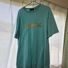 XLARGE 水色 グラフィック Tシャツ