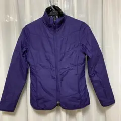 NIKE GOLFリバーシブルジャンパー レディース Mゴルフジャケット 紫×黒