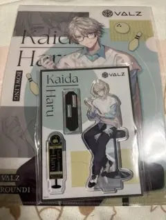 甲斐田晴 ラウンドワン アクリルスタンド アクスタ クリアファイル 2点セット