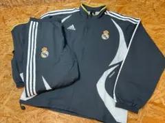 adidas レアル・マドリード トラックジャケットセットアップ サイズO
