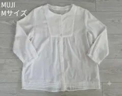 MUJI ブラウス Mサイズ 羽織りにも