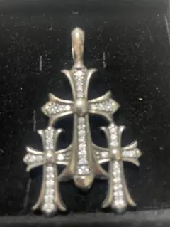 925シルバー クロスモチーフペンダント