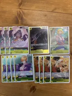 ワンピースカード　黄　ボニー　デッキパーツ