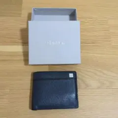 Calvin Klein 二つ折り財布 ブラック