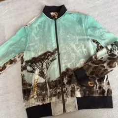 伊太利屋 ヒョウ柄 ジャケット ブルゾン ジャンパー レディース