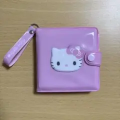ハローキティ ビニールウォレット I love Hello Kitty 　ピンク