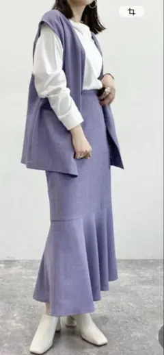 LOWRYS FARM バスケットマーメイドスカート　Mサイズ