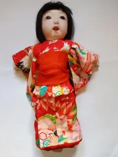 市松人形着物6号・エプロン - メルカリ