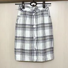 【MISCH MASCH】チェック柄タイトスカート S