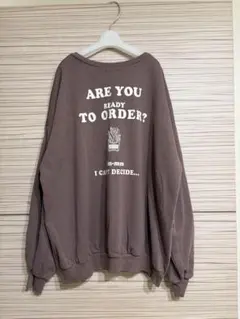 OLIVE des OLIVE トレーナー　ブラウン　Ｆ