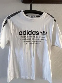 adidas originals ホワイト Tシャツ