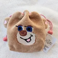 ★フェイラー公式オンライン完売★【新品未使用】ドアップテディガール 耳付き巾着