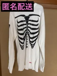 Supreme 骨サーマル　Hanes ホワイト