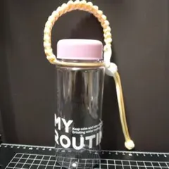 マルチホルダー ドリンクホルダー アプリコット×クリーム パラコード №M2