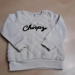 Chirpy フリース トレーナー ホワイト