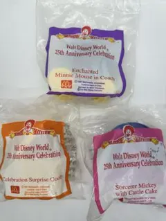 レア！ WDW25周年デザイン ディズニーダラー 3種セット 封筒付き レア！ WDW25周年デザイン ディズニーダラー 3種セット 封筒付き