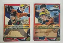 NARUTO カードゲーム うずまきナルト＆木ノ葉丸＆イルカ 2枚セット NARUTO ナルト カード うずまきナルト 2枚セット - メルカリ