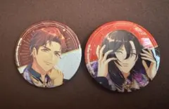 A3! 開花後 ルキャド 缶バッジ 伏見臣 泉田莇 2点セット