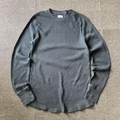 00s MOSSIMO ワッフル サーマル ロンT グレー M サイズ y2kのサムネイル
